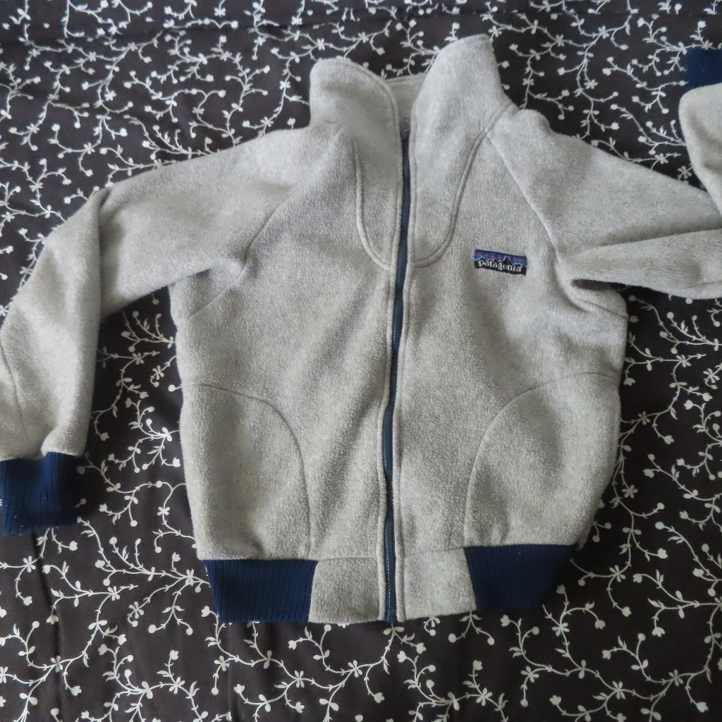 Vintage 70s Womens Patagonia Fleece Full Zip Jacket Sz 1314